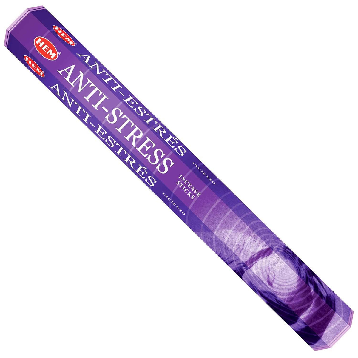 incense sticks - hem "anti-stress", artisan packaging on white background — Eternal Spirit