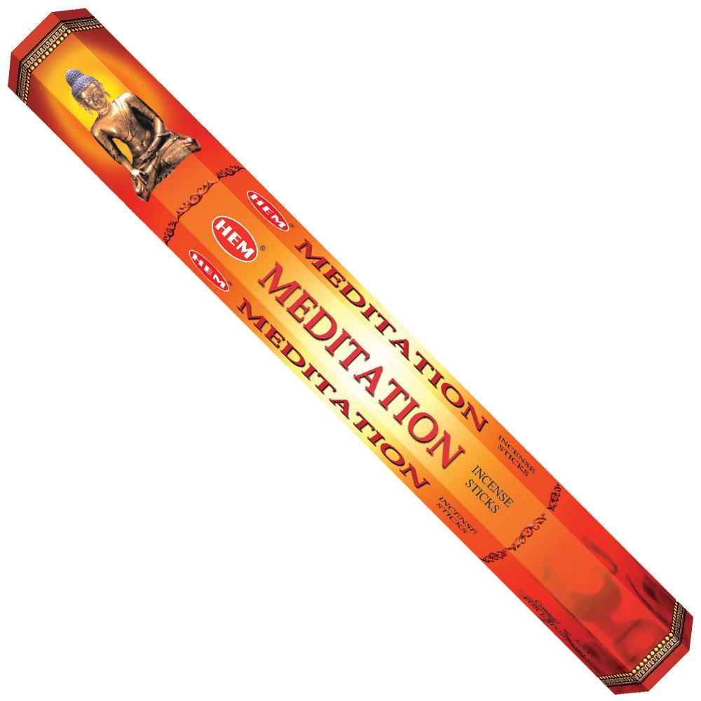 incense sticks - hem "meditation", artisan packaging on white background — Eternal Spirit