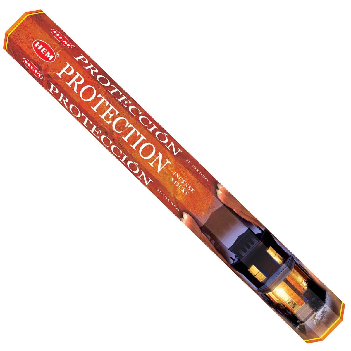 incense sticks - hem "protection", artisan packaging on white background — Eternal Spirit