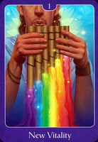 The Psychic Tarot for the Heart Oracle card celebrating the deck's unique visual language — Eternal Spirit