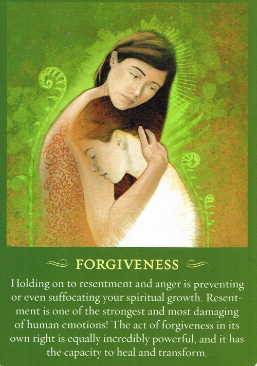 The Spirit Messages Oracle card exploring the deck's contemplative imagery — Eternal Spirit