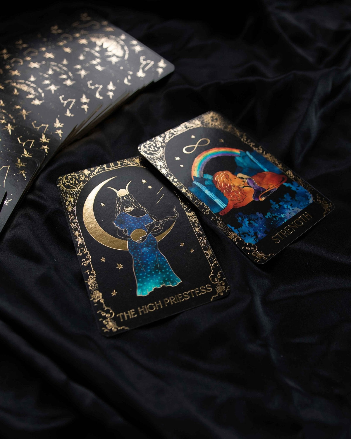 Dreamy Moons Tarot card highlighting the deck's symbolic art — Eternal Spirit