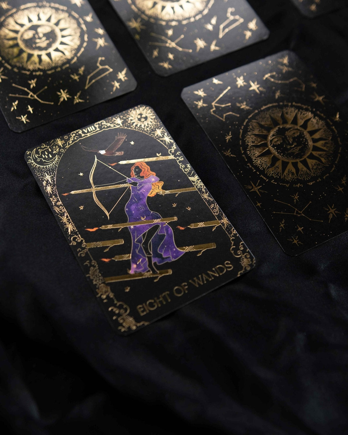 Dreamy Moons Tarot card offering a glimpse of the deck's sacred imagery — Eternal Spirit