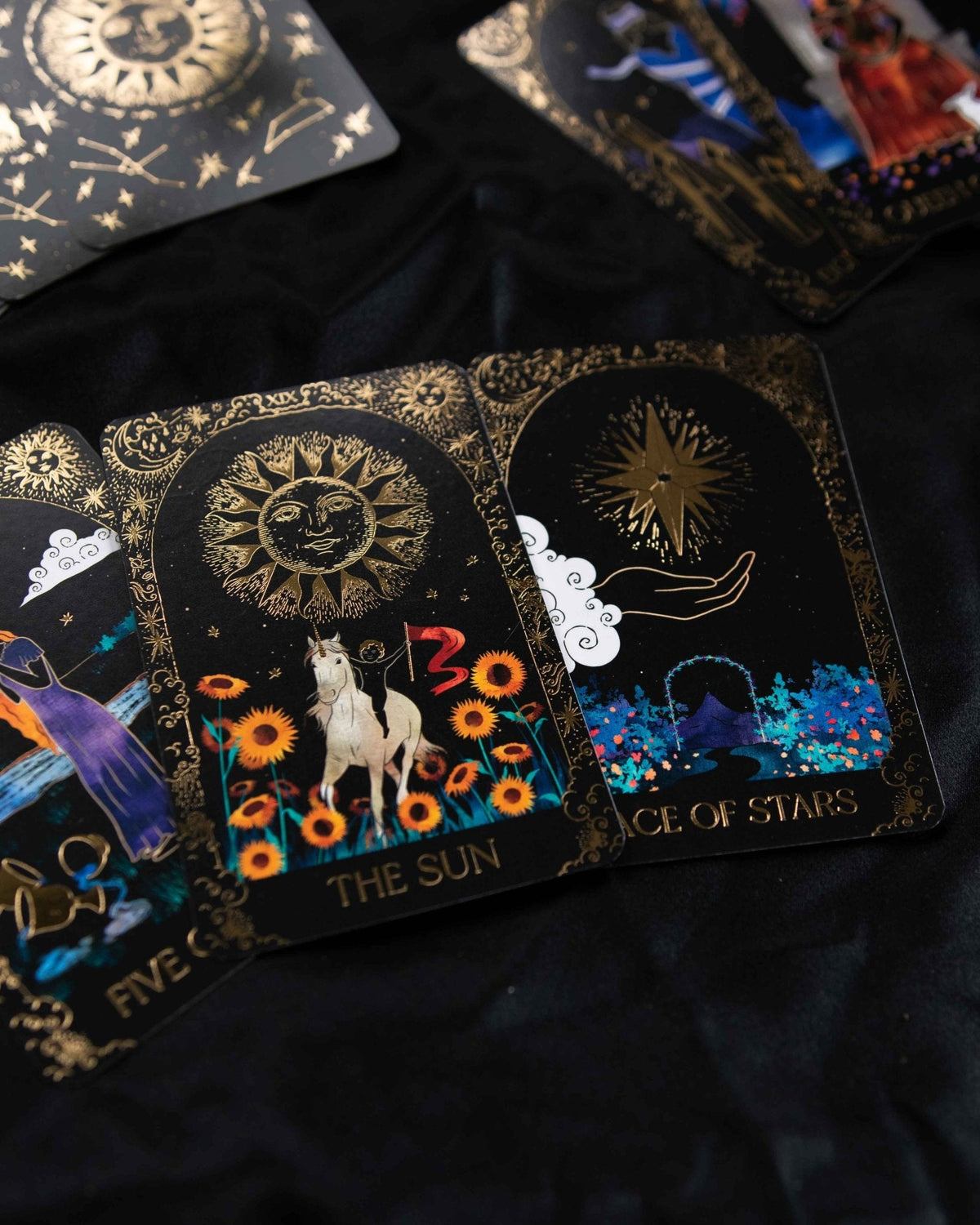 Dreamy Moons Tarot card showing the deck's detailed artistic vision — Eternal Spirit