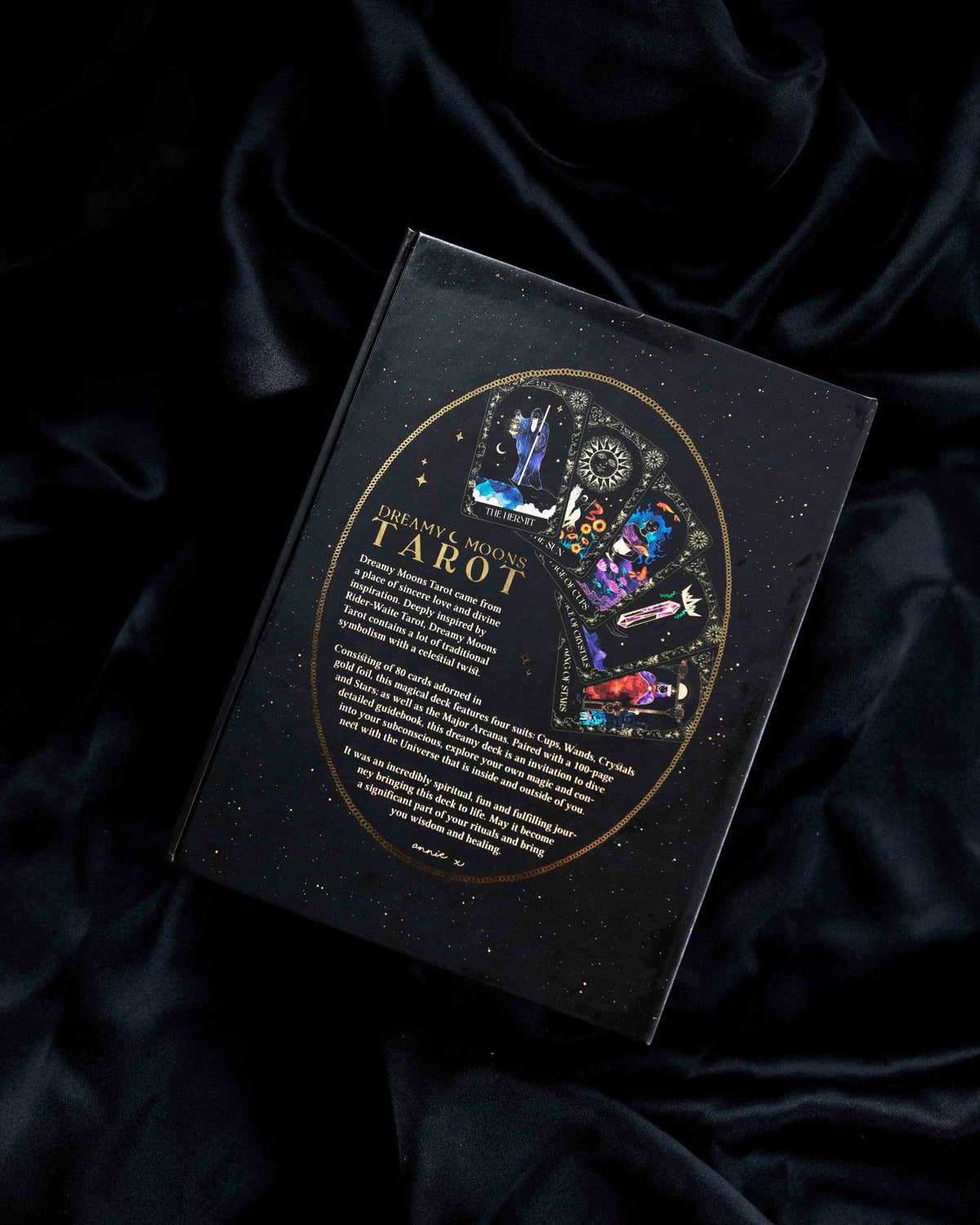 Dreamy Moons Tarot card exploring the deck's contemplative imagery — Eternal Spirit