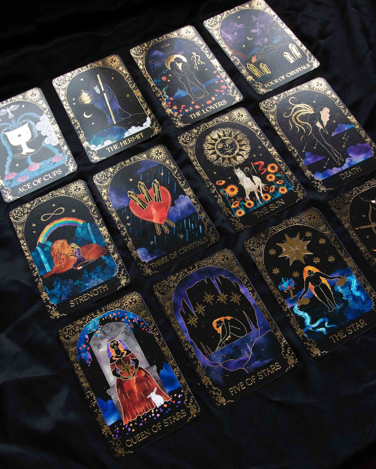 Dreamy Moons Tarot card sharing the deck's luminous illustration style — Eternal Spirit
