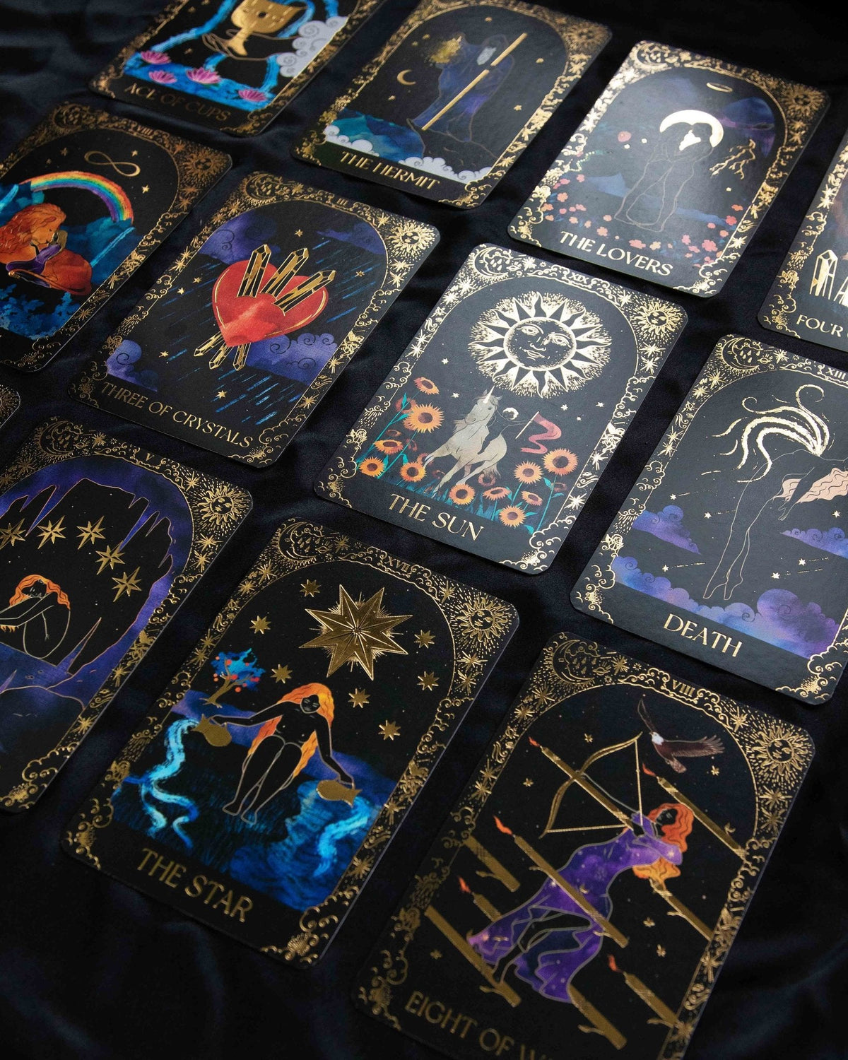 Dreamy Moons Tarot card reflecting the deck's transcendent artwork — Eternal Spirit