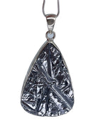 silicon tear drop pendant with sterling silver bail — Eternal Spirit