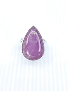 lustrous Kunzite crystal ring in size P #R811 — Eternal Spirit