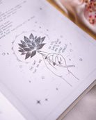 Dreamy Moons "Gratitude Journal showcasing the journal's inspirational illustrations — Eternal Spirit