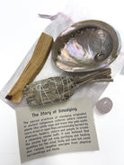 self love smudging kit, hand-tied herbal bundle with natural twine — Eternal Spirit