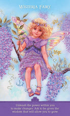 Inspirational Wisdom From Angels & Fairies Oracle card featuring the deck's enchanting card art — Eternal Spirit