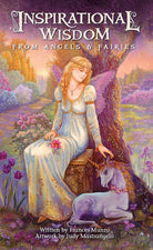 Inspirational Wisdom From Angels & Fairies Oracle card exploring the deck's contemplative imagery — Eternal Spirit
