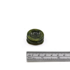 Rich Jade Green Jade (Nephrite) crystal sphere stand, hand-carved — Eternal Spirit
