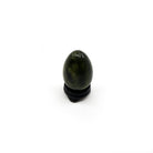 Tiger Eye (Yellow) sphere stand, natural stone detail close-up (various p12) — Eternal Spirit