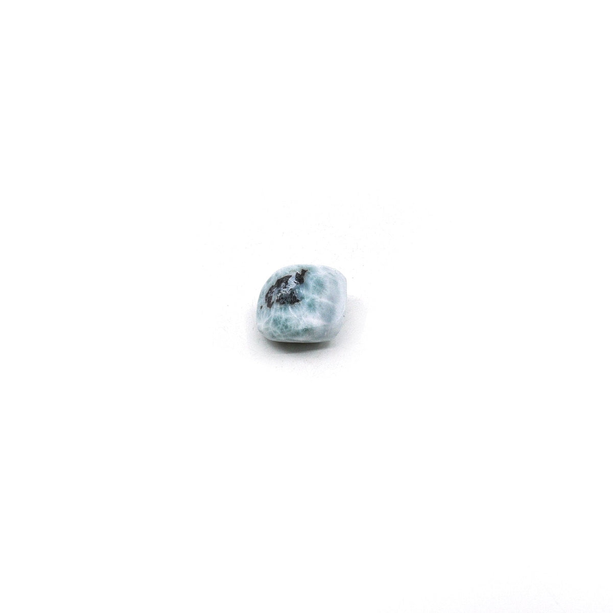 ocean-blue Larimar natural crystal #2697, showcasing natural beauty — Eternal Spirit