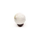 Tourmalinated Quartz with dark needles sphere #1468, showing depth and lustre — Eternal Spirit
