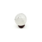 Tourmalinated Quartz with dark needles sphere #1468, close-up of natural texture — Eternal Spirit