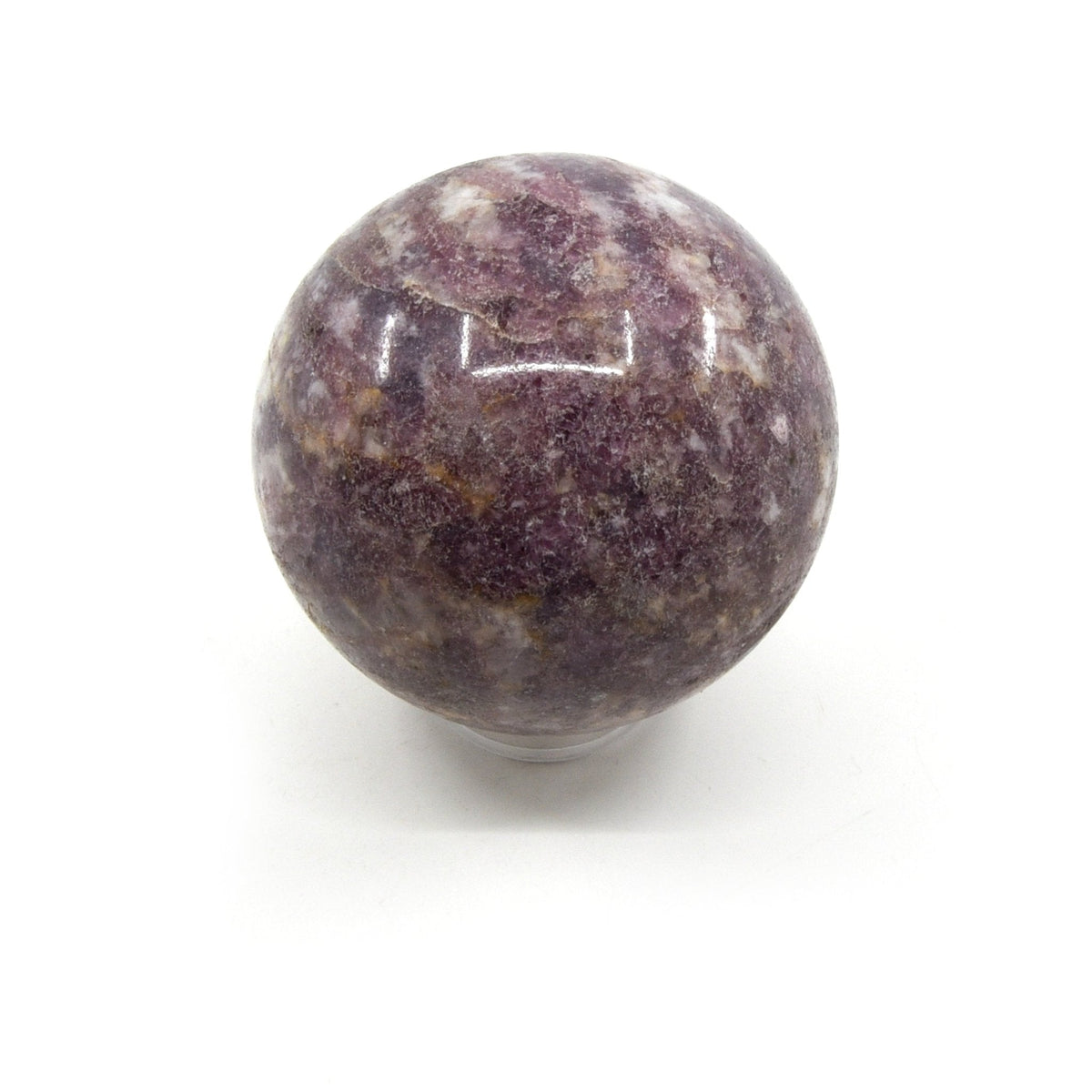 pink Tourmaline in Quartz sphere #1854, showcasing natural beauty — Eternal Spirit