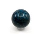vivid blue Apatite sphere #1861, showing depth and lustre — Eternal Spirit