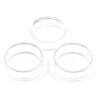 Small acrylic sphere stand, alternate angle view (sizes p4) — Eternal Spirit