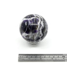 Large acrylic sphere stand, alternate angle view — Eternal Spirit