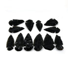 glossy black Obsidian arrowheads, showcasing natural beauty — Eternal Spirit