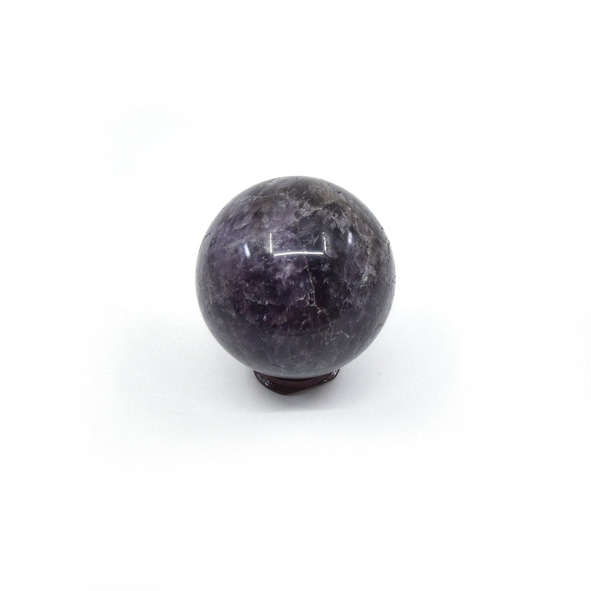rare Super Seven sphere #1176, displaying crystalline detail — Eternal Spirit