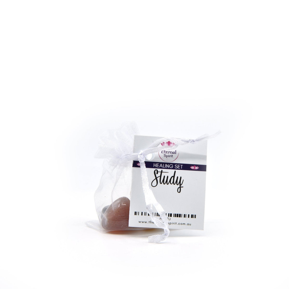 Crystal healing pouch for Study, selected tumbled stones — Eternal Spirit