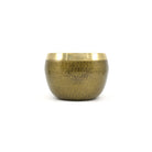 14.7cm Brown Hammered Madal SB212 singing bowl, a vessel for Base chakra healing — Eternal Spirit