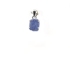 tanzanite natural pendant, front view showing natural stone face — Eternal Spirit