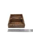 Wooden Pentagram (ornate) box open, revealing interior compartment — Eternal Spirit