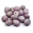 collection of pale pink Kunzite tumble stones in assorted sizes — Eternal Spirit