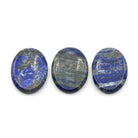 glossy black Obsidian thumb worry stone — Eternal Spirit