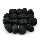 collection of polished Lava Stone (Basalt) tumble stones — Eternal Spirit