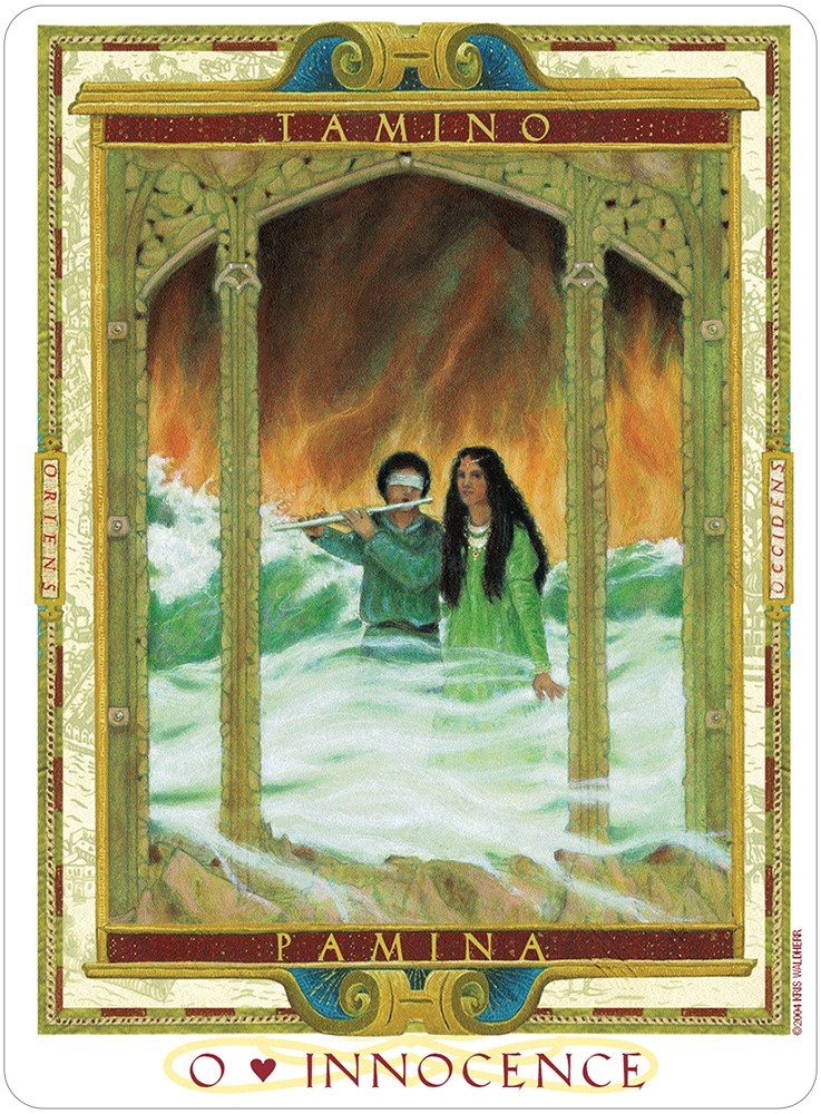 Sample card from the The Lover's Path Tarot tarot deck — Eternal Spirit