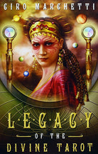 Legacy of the Divine Tarot box with golden goddess by Ciro Marchetti — Eternal Spirit
