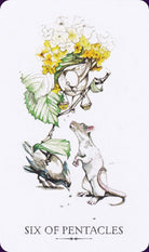 Sample card from the The Linestrider Tarot tarot deck — Eternal Spirit