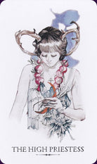 The Linestrider Tarot card featuring the deck's enchanting card art — Eternal Spirit