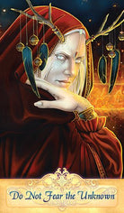 Messenger Oracle (2nd Edition) card exploring the deck's contemplative imagery — Eternal Spirit