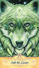 Messenger Oracle (2nd Edition) card sharing the deck's luminous illustration style — Eternal Spirit
