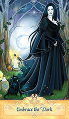 Messenger Oracle (2nd Edition) card reflecting the deck's transcendent artwork — Eternal Spirit