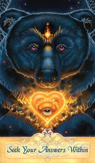 Messenger Oracle (2nd Edition) card offering a glimpse of the deck's sacred imagery — Eternal Spirit