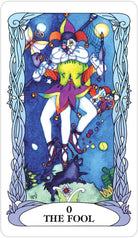 Sample card from the Tarot of a Moon Garden tarot deck — Eternal Spirit