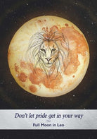 Moonology Cards card revealing the deck's mystical artwork — Eternal Spirit