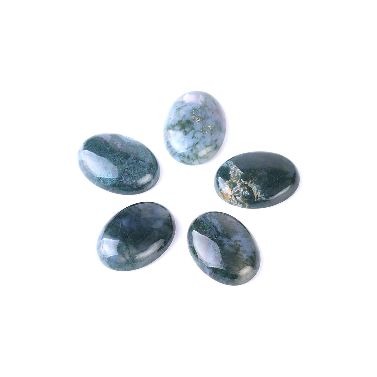 verdant Green Aventurine polished cabochon — Eternal Spirit