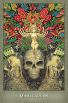 Mystical Sisters Oracle card illuminating the deck's rich colour palette — Eternal Spirit