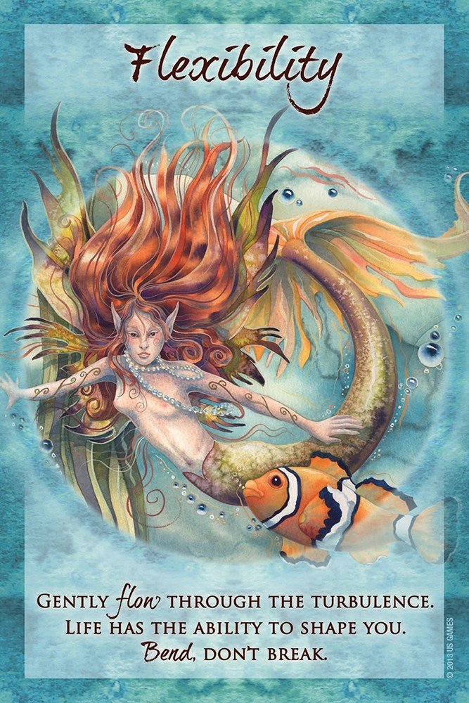 Magical Times Empowerment Cards card portraying the deck's otherworldly aesthetic — Eternal Spirit