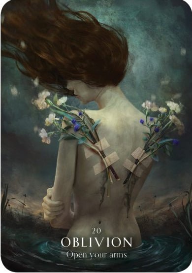 Magick of You Oracle card displaying the deck's hand-painted illustrations — Eternal Spirit