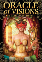 Oracle of Visions box with ornate golden typography by Ciro Marchetti — Eternal Spirit